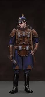 This image has an empty alt attribute; its file name is cap-4-iron-harvest-ger-soldier.jpg